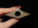 Extremely Rare Pictured Hook Bannerstone, Warrick Co. Indiana. Dickey & Motley COA's. Pictured Image - 6