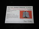 Extremely Rare Pictured Hook Bannerstone, Warrick Co. Indiana. Dickey & Motley COA's. Pictured Image - 10