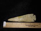 6 7/16" Indiana Green Dovetail with Restoration, Crawford Co. Illinois. Motley & partain COA's. Image - 12