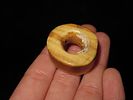 Rare Matching Pair of Alaskan Eskimo Ear Spools, Motley COA. Nice Matched Pair of Fossilized Image - 2