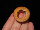 Rare Matching Pair of Alaskan Eskimo Ear Spools, Motley COA. Nice Matched Pair of Fossilized Image - 4