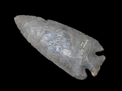 Incredible 4 3/4" Lost Lake, Spencer Co. Indiana. Dickey COA.Ex Art Gerber Collection. Nice 