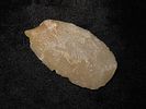 2 3/4" Hixton Early Ovoid with a Needle Tip, Walworth Co. Wisconsin. Nicely flaked andvery thin Image - 1