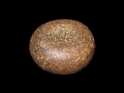 Rare 1 3/16" Mini Jersey Bluff Discoidal, St. Clair Co. Illinois. Motley COA. This is the 