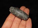 1 7/8" Engraved Stone Tube Bead, Tennessee. Nice large Drilled Tube bead. Nicely shaped and Image - 2