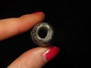 1 7/8" Engraved Stone Tube Bead, Tennessee. Nice large Drilled Tube bead. Nicely shaped and Image - 3