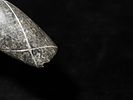 1 7/8" Engraved Stone Tube Bead, Tennessee. Nice large Drilled Tube bead. Nicely shaped and Image - 6