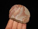 Colorful 2 3/4" Paleo to Archaic Crescent Knife, Buffalo River Chert, Wayne Co. Tennessee. Image - 1