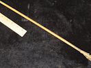 Exceptional 28 3/8" All Original Historic Plains Indian Arrow with Original Hafted Arrowhead Image - 2