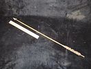 Exceptional 28 3/8" All Original Historic Plains Indian Arrow with Original Hafted Arrowhead Image - 4