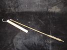 Exceptional 28 3/8" All Original Historic Plains Indian Arrow with Original Hafted Arrowhead Image - 8