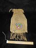 Beautiful Native American Plains Indian Beaded Pipe Bag. Nice early Historic Example!Image - 10