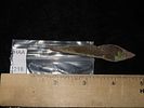 3 1/2" Copper Rattail Spear, Vilas Co. Wisconsin. Great example with heavy no brainer age & Image - 5