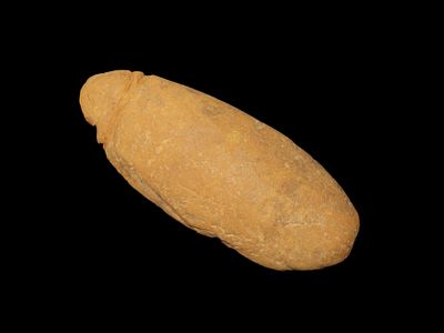 2 1/2" Grooved Stone Plummet found in Breckenridge Co. Kentucky.