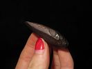 1 7/8" mini Hematite Celt / Adze, Calhoun Co. Illinois. Nice well polished example with Image - 2