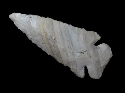 Colorful 4" Thebes, Vermillion Co. Illinois. Motley COA. Nice large example with great color. 