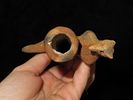Amazing 6 1/16" Bird / Owl Effigy Pipe, Arizona. Motley COA. Hohokam or Anasazi. Nicely Image - 6