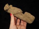 Rare 5 5/8" Hohokam / Anasazi Human Effigy, Southwest US. Motley COA. Nicely detailed piece Image - 4