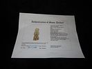 Rare 5 5/8" Hohokam / Anasazi Human Effigy, Southwest US. Motley COA. Nicely detailed piece Image - 9