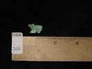 Nice Carved Turquoise Zuni Fetish Bead, Bear / Animal Effigy, Great Example. Nicely Polished.Image - 3