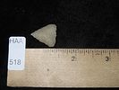 Nice Hixton Quartz Triangle found in Wisconsin. Thin and well flaked, Highly Translucent and Image - 5