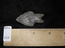 Nice 1 15/16" Gower Split Stem found in Travis County Texas. Semi translucent and well flaked Image - 6