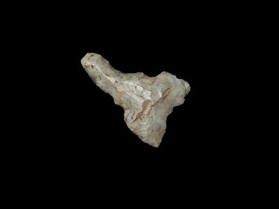 Tri-Notched Cahoka Micro Drill found in Madison County Illinois. Nice Cahokia Triple Notch 