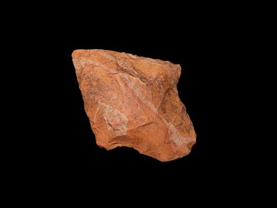 Very Colorful Red Jasper Adena / gary found in Northern Arkansas. Indian Arrowhead, Artifact, Color!