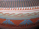 Beautiful Southwestern Native American Navajo Indian Engraved Pottery Jar / Vase, 8" by 7"Image - 5