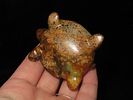Nice Antique Chinese Hongshan Culture Jade Effigy Pendant, Hand Made Example.Image - 1