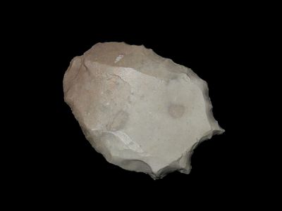 Amazing Paleo Folsom Graver Tool found in Real County Texas.