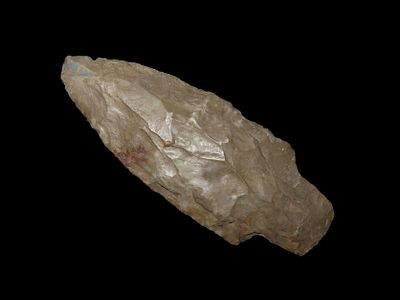 Nice 3 1/4" Woodland Adena found in Marshall County Kentucky. Great Larger Example! Indian 