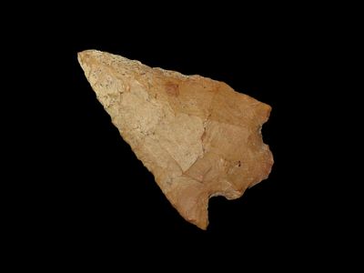 Nice Pickwick found in Stewart County Tennessee. Indian Arrowhead, Artifact.