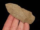 Nice 3 1/8" Benton found in Marshall County Kentucky. Nice well patianted example. Indian Image - 1