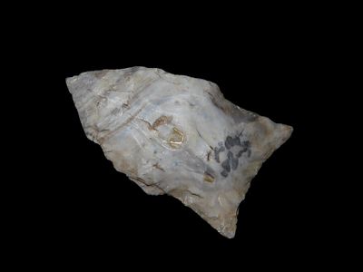 Colorful Mozarkite Holland Dalton found in Saline County Missouri. Thin and well flaked with 