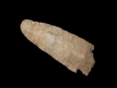 Nice 3 1/4" Archaic Corner Notch Stillwell found in Marshall County Kentucky. Indian Arrowhead 