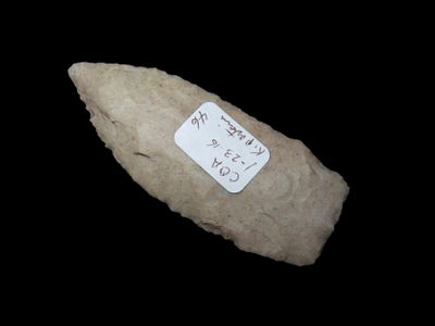 Nice 2 13/16" Travis found in Williamson County Texas. Ted Raurk. EX Tom Davis. Indian 