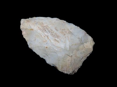 Nice Late Paleo to Early Archaic Stanfield Blade found in Wayne County Ohio. Nice Basal 