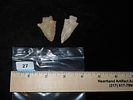 Lot of Two Archaic ArrowheadsImage - 2