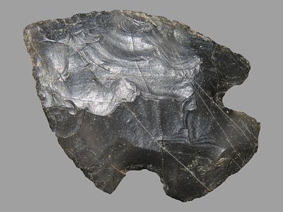 1 3/4" Snyders/Hopewell 2500-1500 B.P., Identification Reference Overstreet 10th Edition Pg. 792