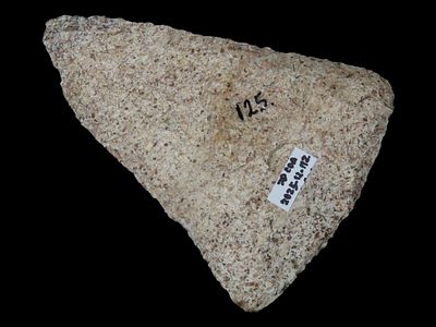 3 3/4" Cobbs Triangle, Dickey COA, Boone County, MO, Dolomitic Chert, Ex. Hank Lambert Collection