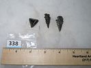 Lot of 3 Arrowheads, Western StatesImage - 2