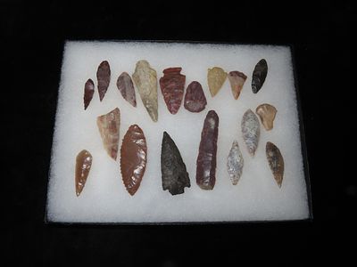 Group of 18 Miscellaneous Arrowheads