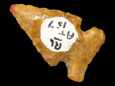 13/16" Avonlea Type, Found on the Kolstad Ranch, South Shore of Tiber Reservoir in 1963, Ex 