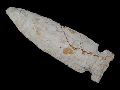 6 3/8" Osceola, found in Wisconsin, Ex Neil Ostberg, Ex Brian Pieplow Collection