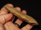4" x 2 5/8" Cache Blade, Motley / Leithoff COA, Central Wisconsin, Made of Hixton Quartz, Light Image - 2