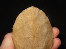 4" x 2 5/8" Cache Blade, Motley / Leithoff COA, Central Wisconsin, Made of Hixton Quartz, Light Image - 6