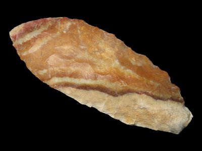 4 1/16" x 1 9/16" Thonotosassa, Dickey COA, Found Near Tampa, Florida, Ex. Michael Gorgas 