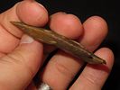 2 3/8" x 1" Pinetree, Dickey COA, Found in Lauderdale County, Alabama, Made of Bangor Chert Image - 4