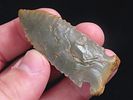 2 3/8" x 1" Pinetree, Dickey COA, Found in Lauderdale County, Alabama, Made of Bangor Chert Image - 7